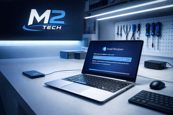 Instalación Profesional de Sistema Operativo + Optimización M²Tech