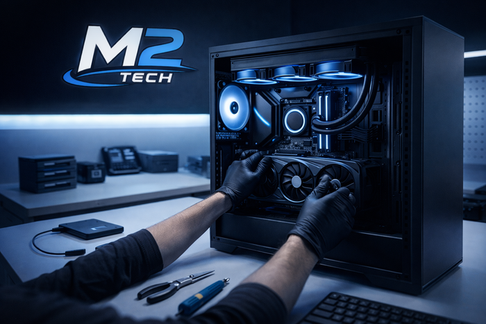 Montaje Profesional de PC a Medida – Configuración Personalizada M²Tech