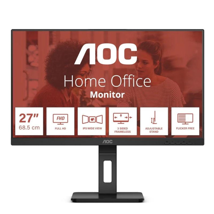 AOC 24E3QAF Monitor 24" IPS FHD 75Mhz  DP MM AA