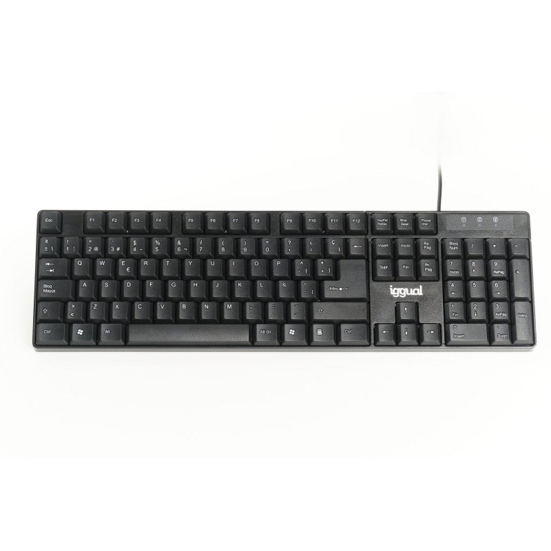iggual Teclado USB estándar CK-FRAMELESS-105T