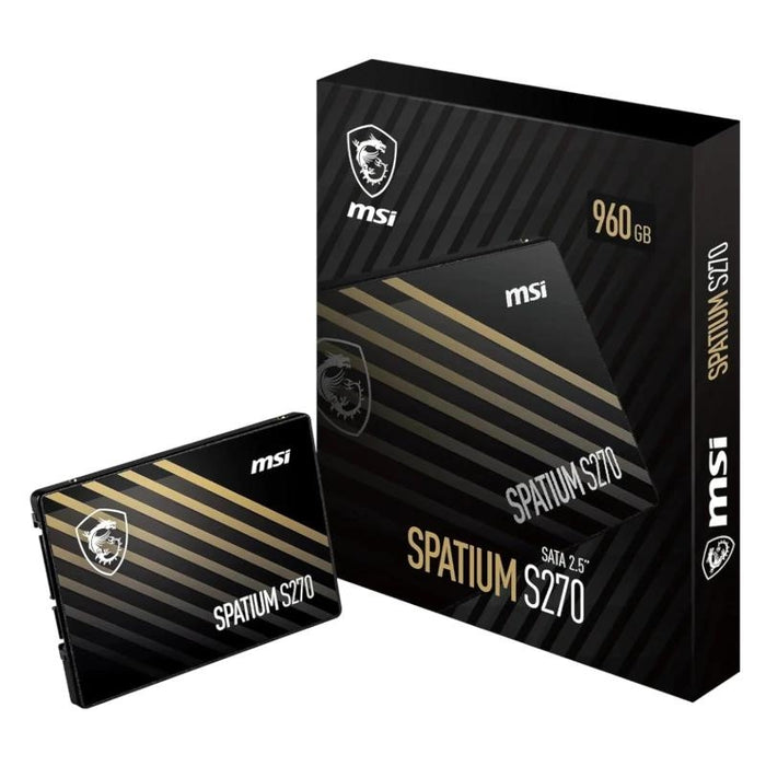 MSI SSD Spatium S270 960Gb 2.5" Sata 3 6Gbps