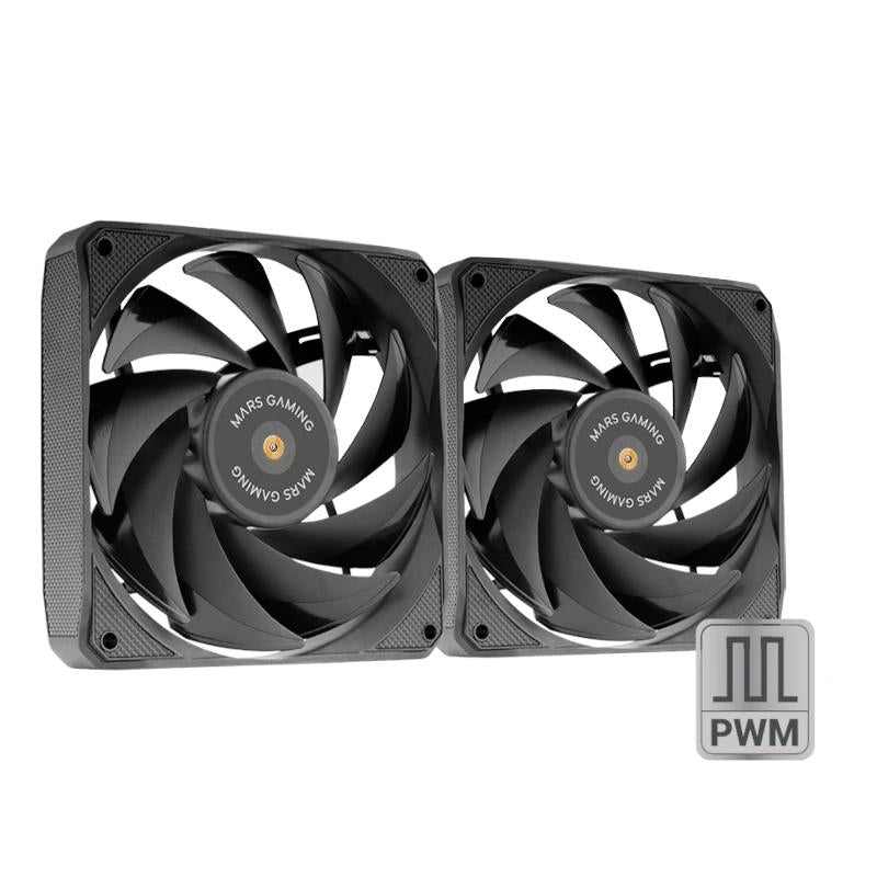 MARS GAMING KIT VENTIS 2EN1 120MM ULTRASILENCIOSO