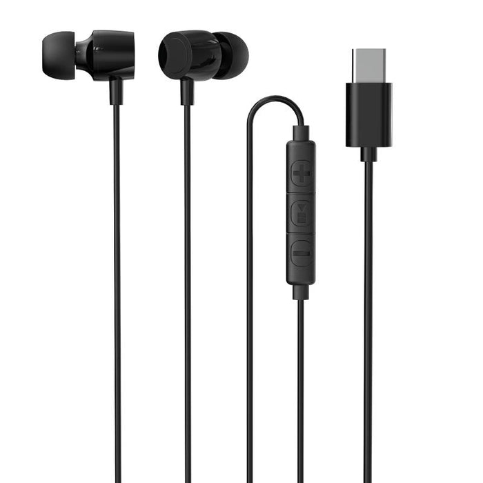 iggual Auriculares tipo C intrauditivos con micro