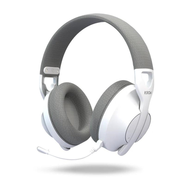 KROM PHASE Auricular GAMING Inalámbrico Blanco
