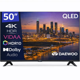 Tv daewoo 55 pulgadas qled 4k uhd - 55vb56qv - smart tv