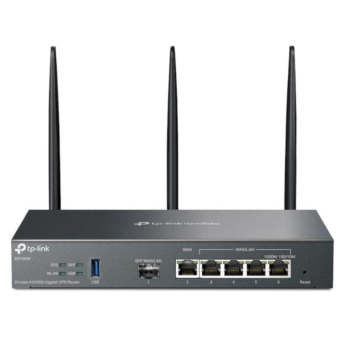 TP-Link ER706W Router WiFi6 Omada AX3000 Doble Ban