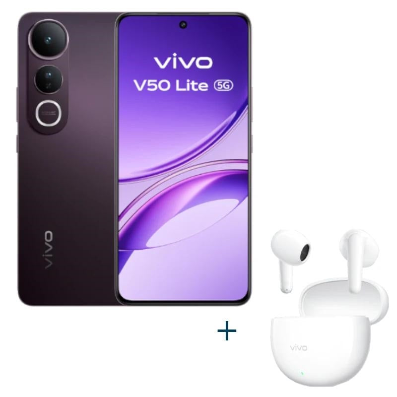 VIVO V50Lite 6.77" AMOLED 8Gb 256G Black+Auricular