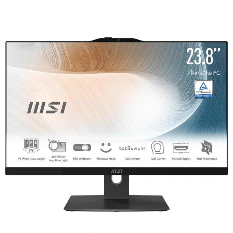 MSI AM242P-1241ES i7-1255U 16GB 512GB DOS 24"Negro