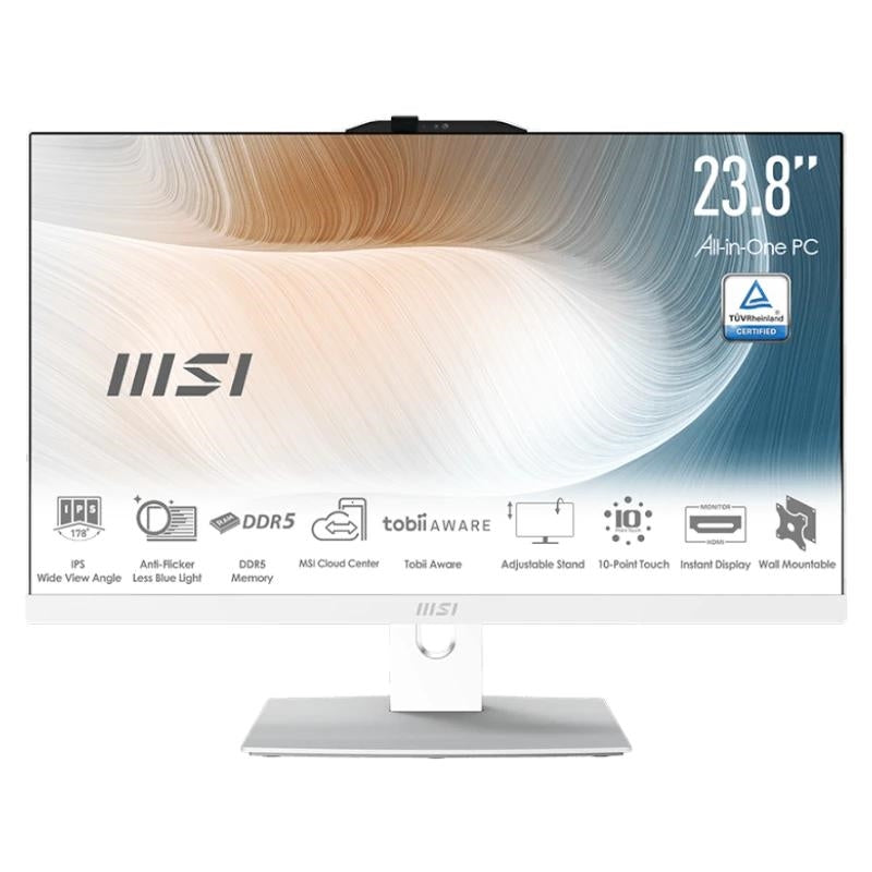 MSI AM242P-2202EU C7-150U 16GB 512 DOS 24" Blanco