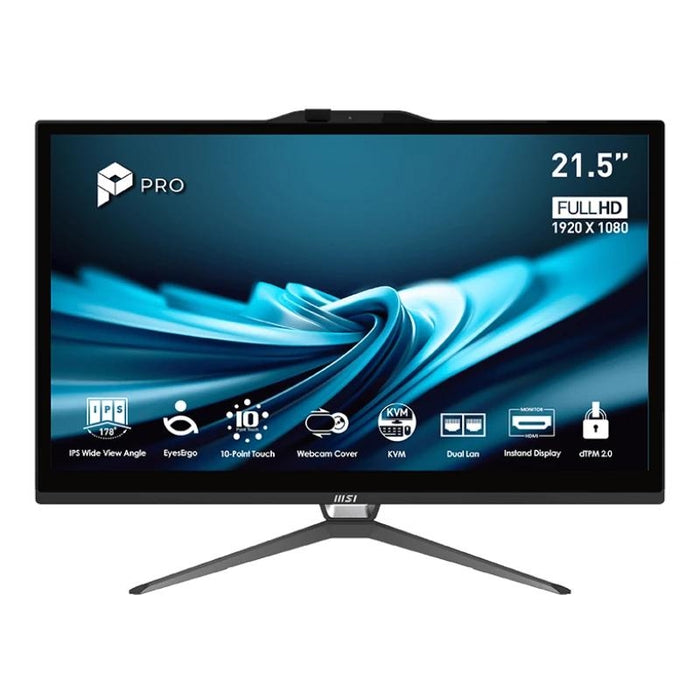 MSI Pro AP222T-618EU G7400 8 128 W11P 22" tac.N